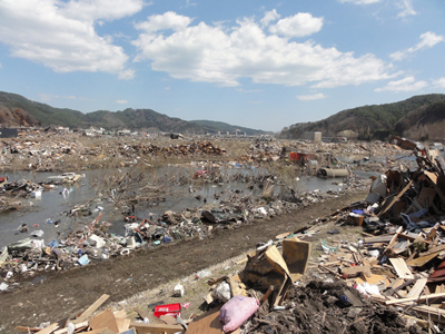 damaged Ohtsuchi area by the river.jpg